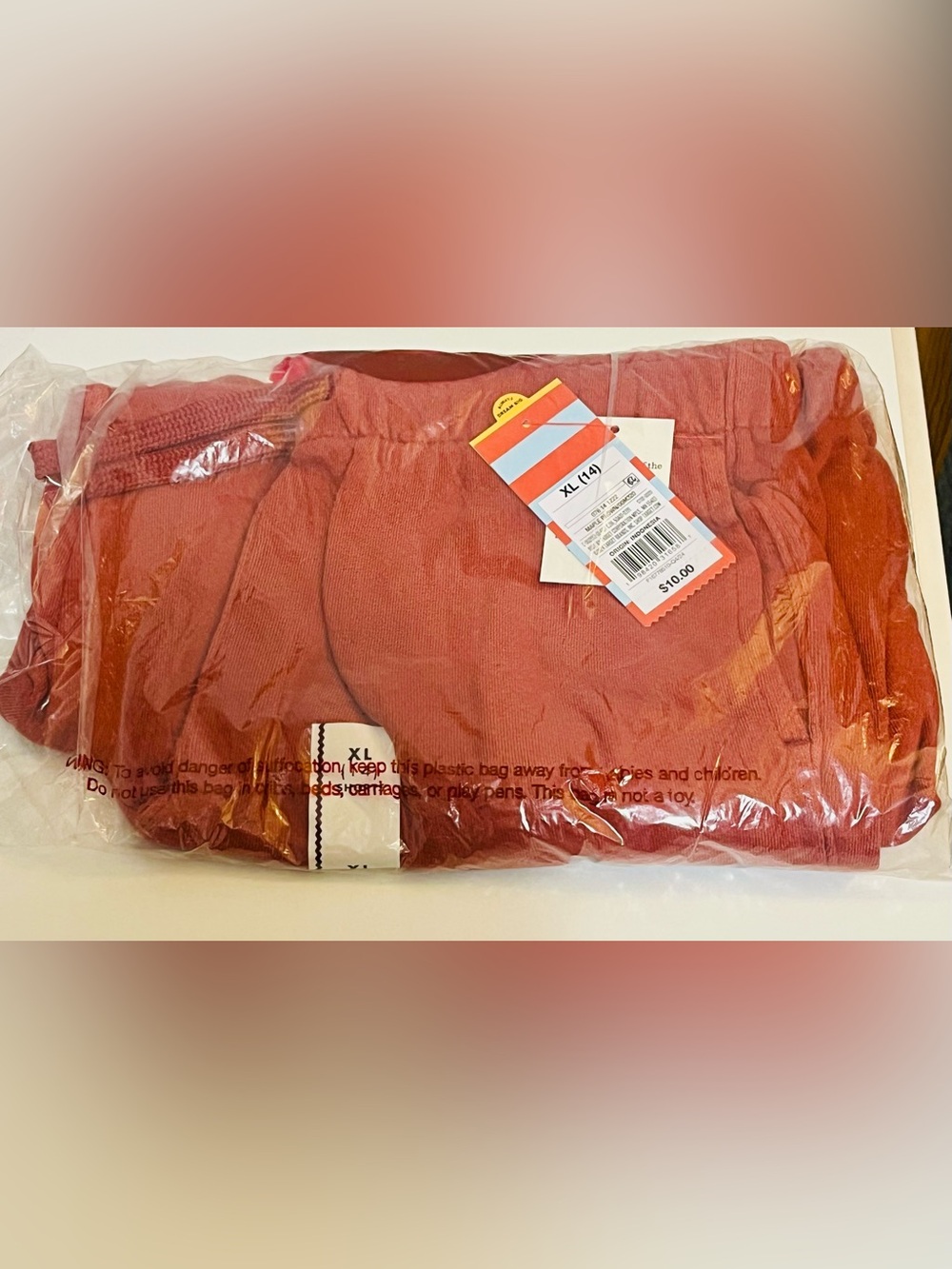 Kids Red Shorts - XL
